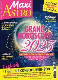 Maxi – Hors-Serie Astro – 01 octobre 2022