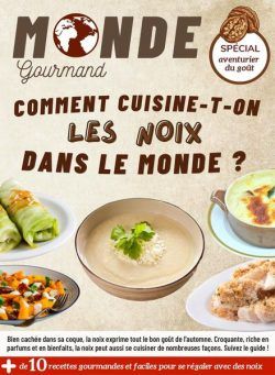 Monde Gourmand – octobre 2022