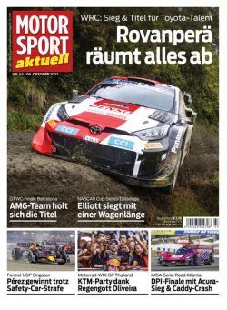 MOTORSPORT aktuell – 06 Oktober 2022