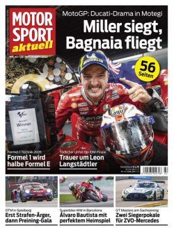 MOTORSPORT aktuell – 28 September 2022