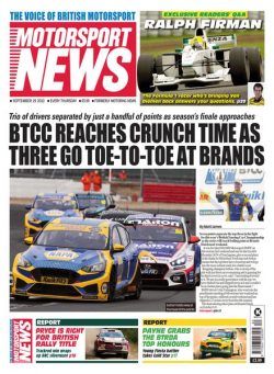 Motorsport News – September 29 2022