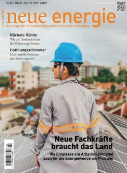 neue energie – Oktober 2022