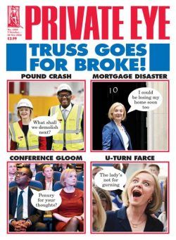 Private Eye Magazine – Issue 1583 – 7 October 2022