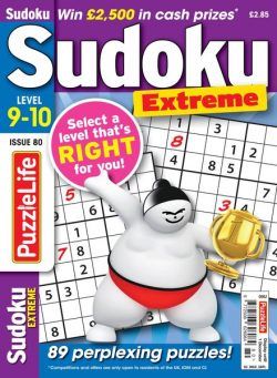 PuzzleLife Sudoku Extreme – October 2022