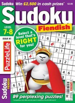 PuzzleLife Sudoku Fiendish – 01 October 2022