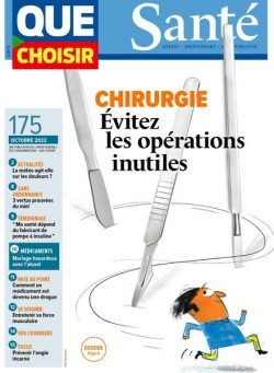 Que Choisir Sante – Octobre 2022