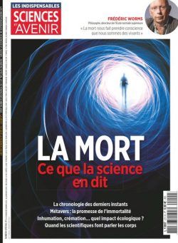 Sciences et Avenir – Octobre-Decembre 2022