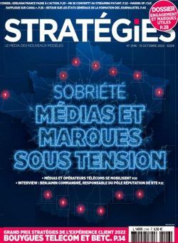 Strategies – 13 Octobre 2022