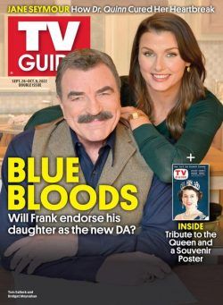 TV Guide – 26 September 2022