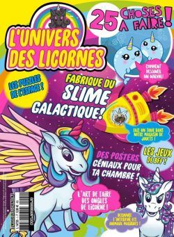 Univers Des Licornes – juillet 2021