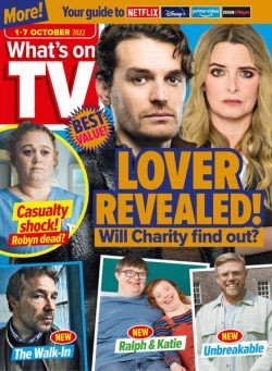 What’s on TV – 01 October 2022