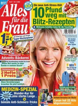 Alles fur die Frau – 18 November 2022