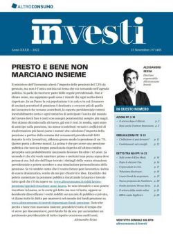 Altroconsumo Investi – 15 Novembre 2022