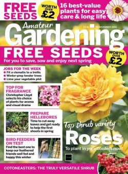 Amateur Gardening – 19 November 2022