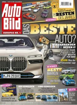 Auto Bild Germany – 10 November 2022