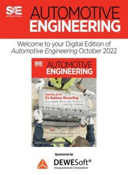 Automotive Engineering – October 2022