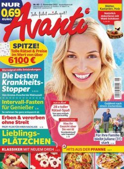 Avanti – 02 November 2022