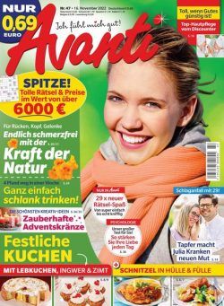 Avanti – 16 November 2022