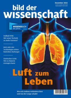 Bild der Wissenschaft – Dezember 2022