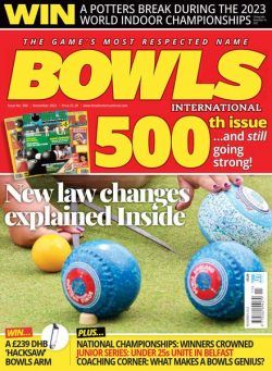 Bowls International – Issue 500 – November 2022