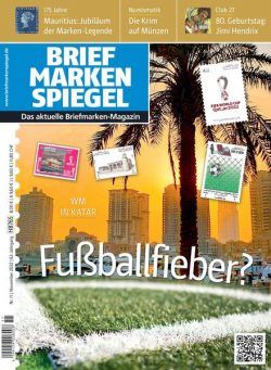 Briefmarken Spiegel – November 2022