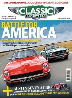 Classic & Sports Car UK – December 2022