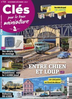 Cles pour le train miniature – novembre-decembre 2022