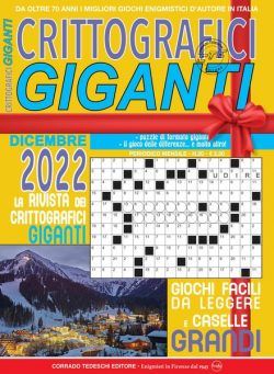 Crittografici Giganti – dicembre 2022