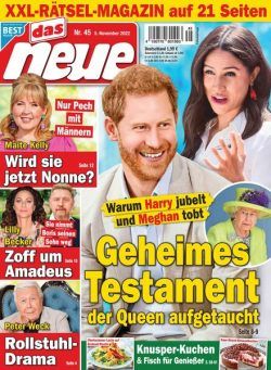 Das Neue – 05 November 2022