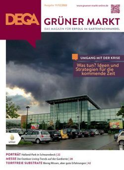 Dega Gruner Markt – November-Dezember 2022