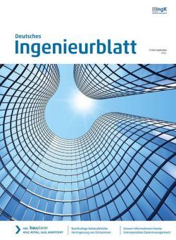 Deutsches IngenieurBlatt – September 2022