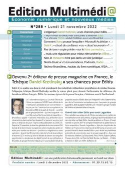 Edition Multimedia – 21 novembre 2022