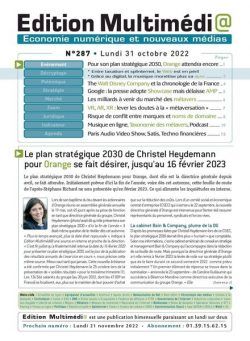 Edition Multimedia – 31 octobre 2022