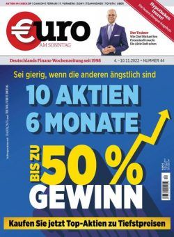 Euro am Sonntag – 04 November 2022