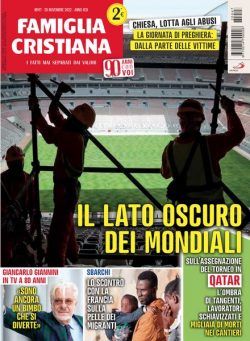 Famiglia Cristiana – 20 Novembre 2022