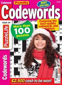 Family Codewords – November 2022