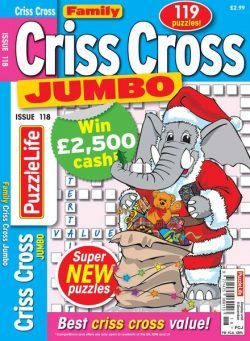 Family Criss Cross Jumbo – November 2022