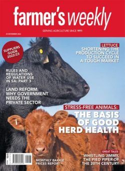 Farmer’s Weekly – 25 November 2022