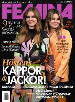 Femina Sweden – oktober 2022