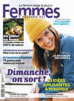 Femmes D’Aujourd’Hui – 10 Novembre 2022