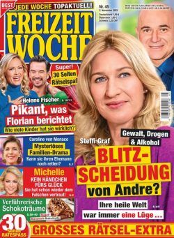 Freizeitwoche – 02 November 2022