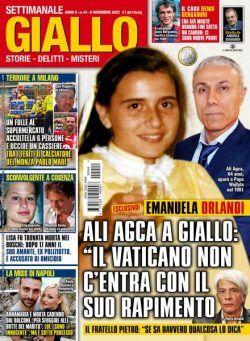 Giallo – 9 Novembre 2022