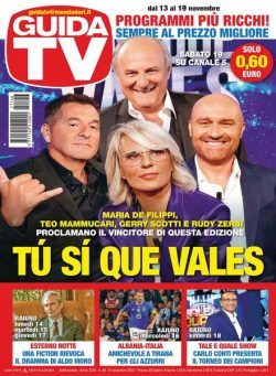 GuidaTV – 08 novembre 2022