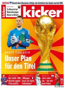 Kicker – 21 November 2022