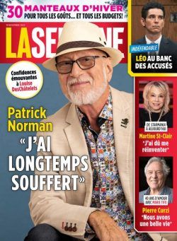 La Semaine – novembre 18 2022