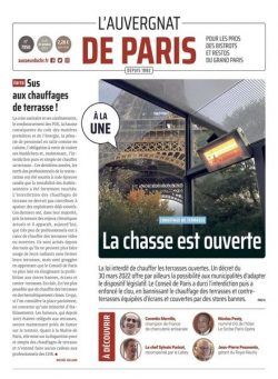 L’Auvergnat de Paris – 27 octobre 2022