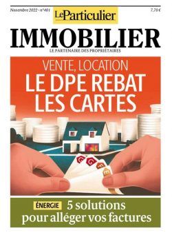 Le Particulier Immobilier – Novembre 2022