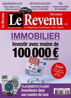 Le Revenu Placements – Novembre 2022