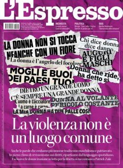 l’Espresso – 20 Novembre 2022