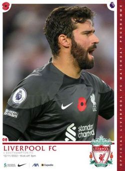 Liverpool FC Programmes – Liverpool FC vs Southampton – 12 November 2022